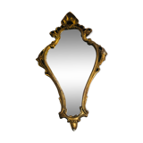Golden rococo mirror
