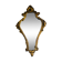 Miroir rococo doré