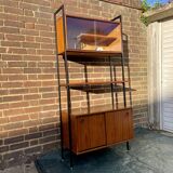 Mid Century Avalon Modular Ladderax Teak Shelving Unit 2