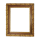 Old frame gilded stucco wood 65,5x55,5 cm, foliage 51x41 cm SB