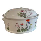 dish cocotte pyrolux lourioux fire porcelain