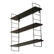 String style wall shelf