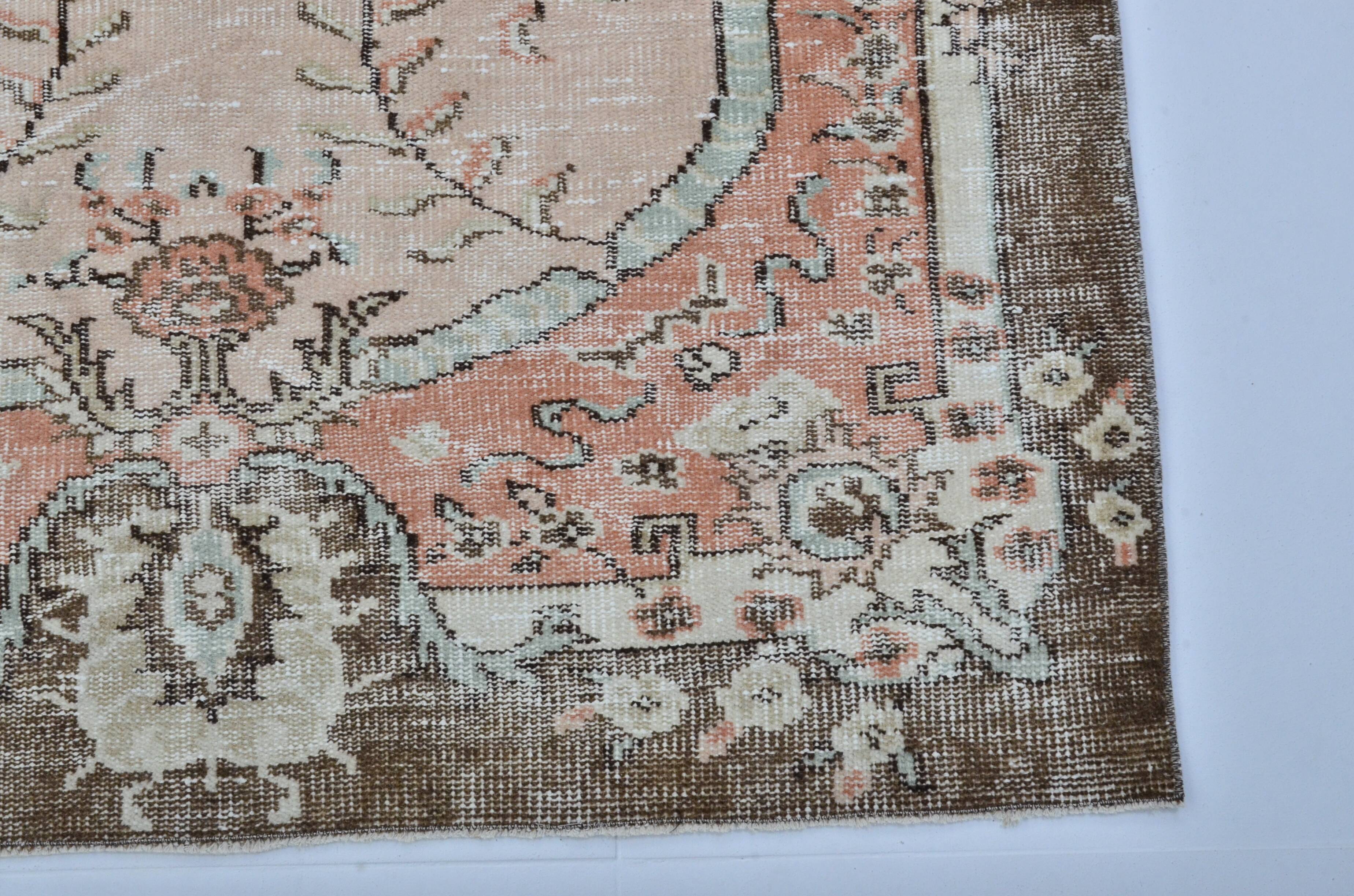 Oushak Handknotted Floor Rug sku 3120