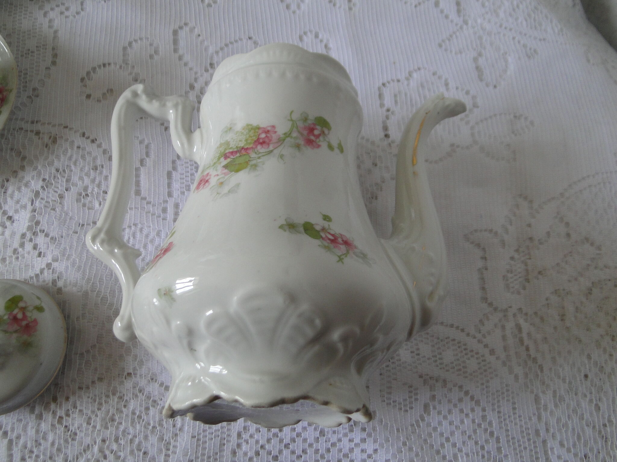 Limoges porcelain coffee service