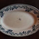Plat ovale Terre de Fer Modèle Guadeloupe