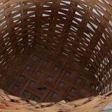 Woven bamboo basket