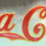 Plaque coca-cola