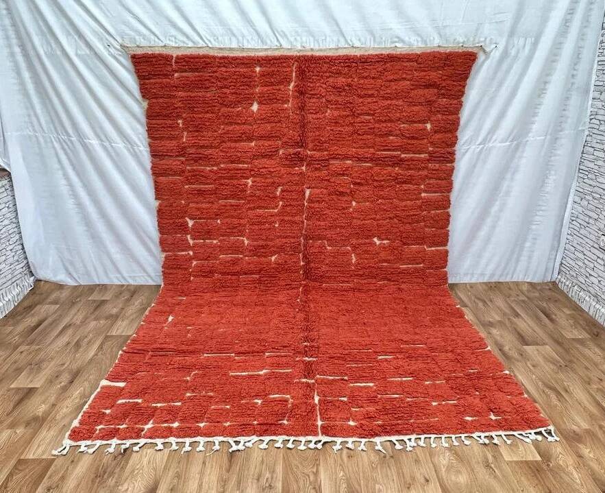Traditional Moroccan handwoven rug 2.5x1.5 m