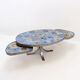 Oval coffee table by Georges Pelletier for La Roue Vallauris - France, 1970