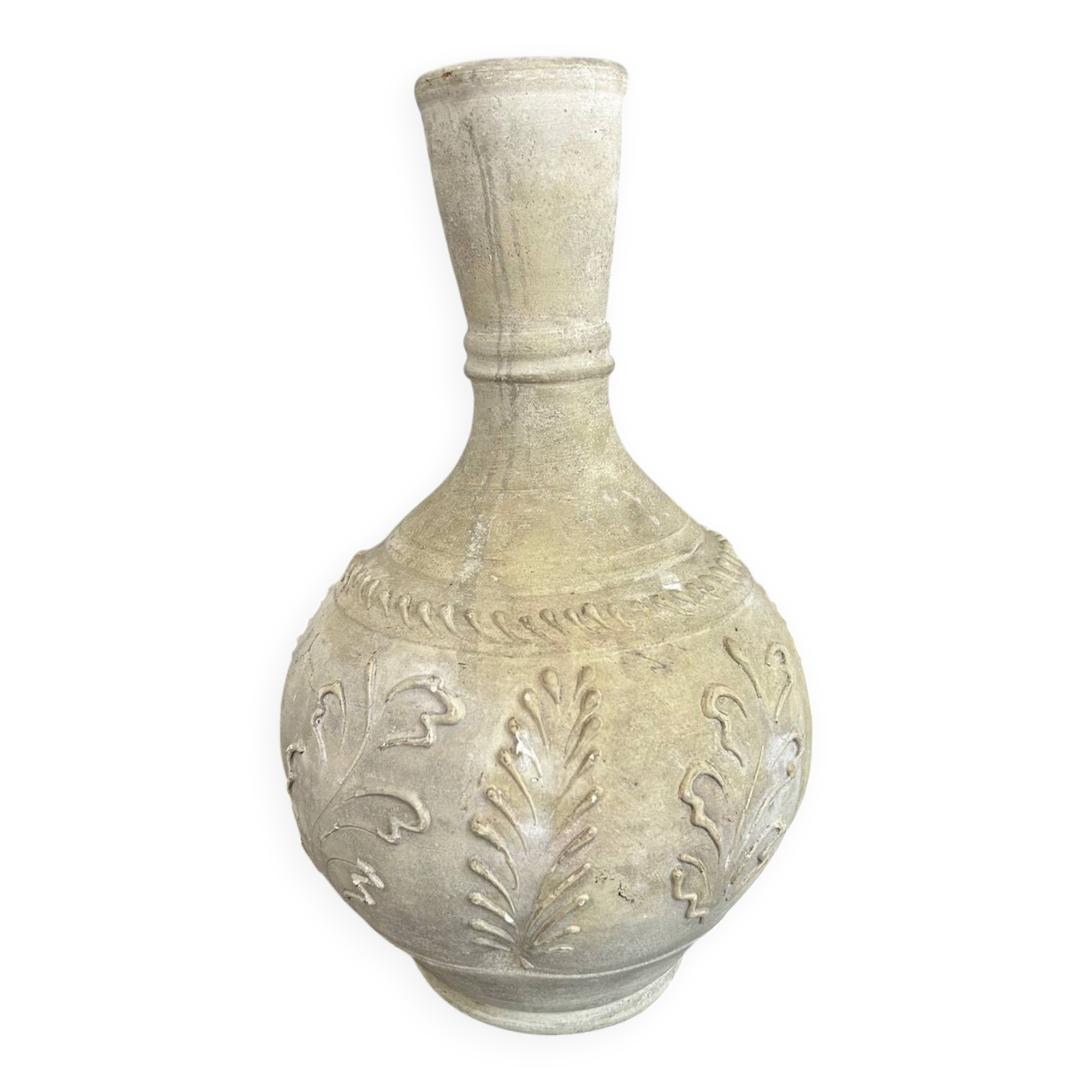Raw vase with acanthus decoration