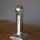 Space Age Chrome Ceiling Lamp by Rolf Krüger for Staff, 1970s
