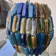 vintage Murano glass paste chandelier