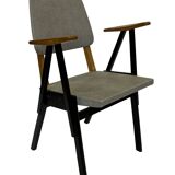 Vintage Palais De Tokyo armchair by Zwager Ermeloo, 1950's design