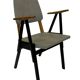 Vintage Palais De Tokyo armchair by Zwager Ermeloo, 1950's design