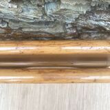 Extra flat vintage beech folding chairs