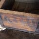 Bulk wood drawer metal button box storage