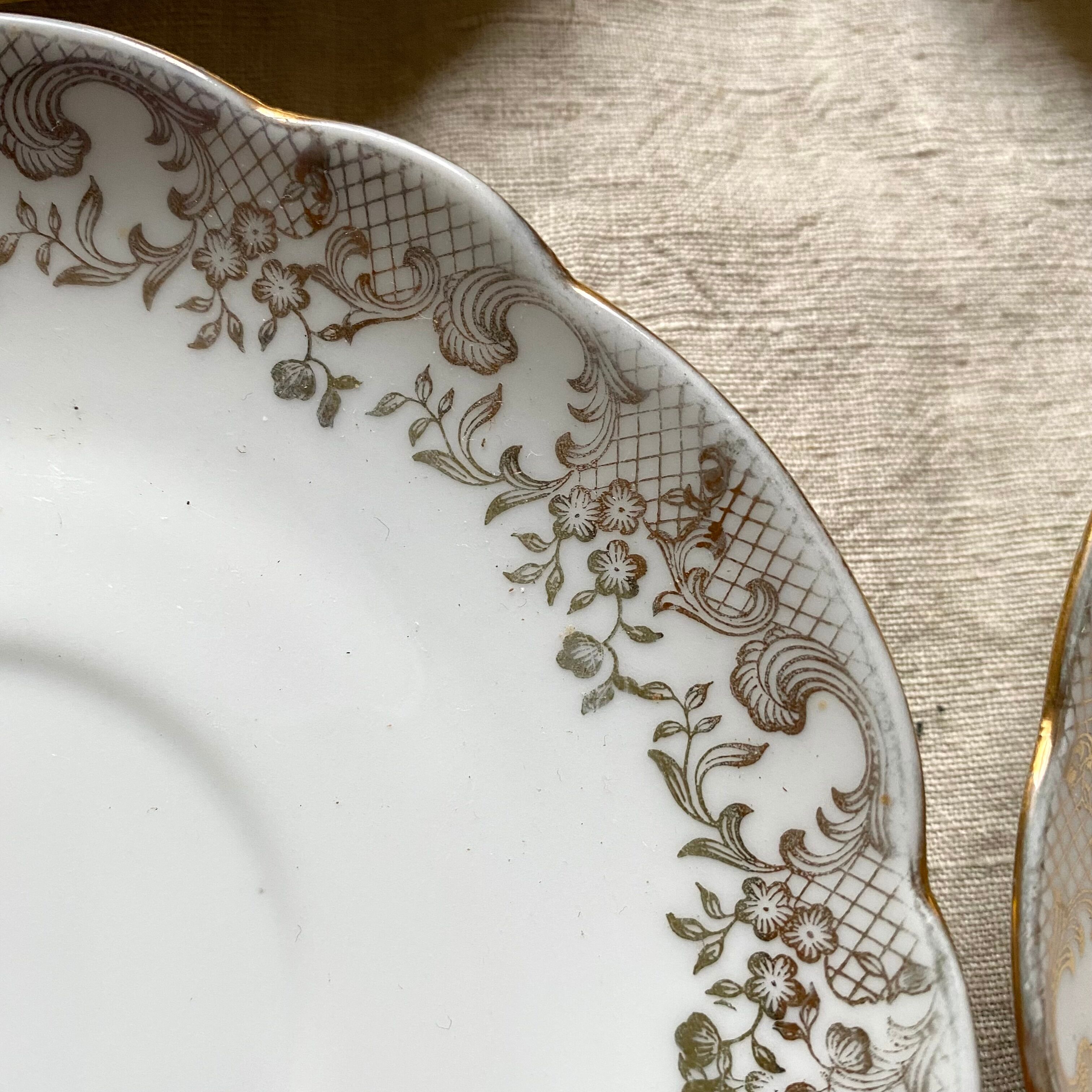 Limoges porcelain cups