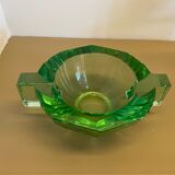 Daum art deco crystal ashtray