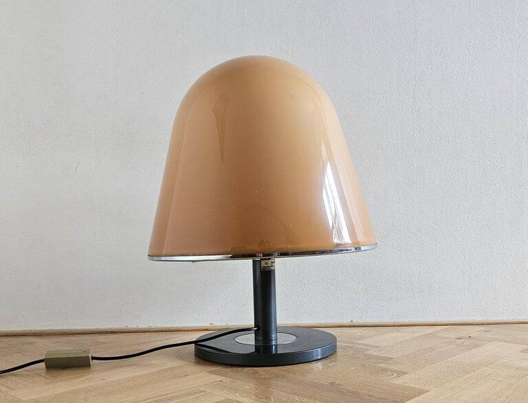 Midcentury Large Table Lamp KUALA for Meblo, Franco Bresciani, Italy, 1970s