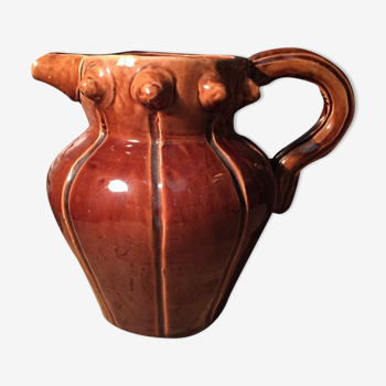 Ceramic pitcher from Wisques Abbey