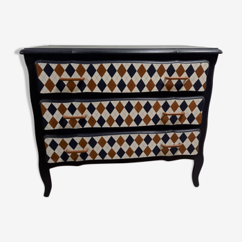 Commode à motifs