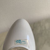 Claude Dumas white ceramic ashtray