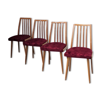 Ensemble de 4 chaises d'Antonin Suman