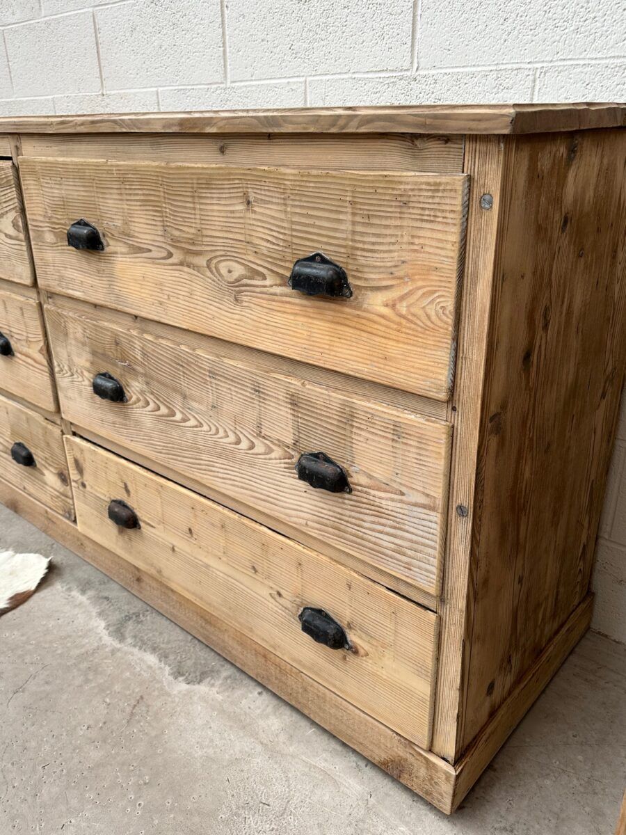 Workshop furniture from the early 20th century.