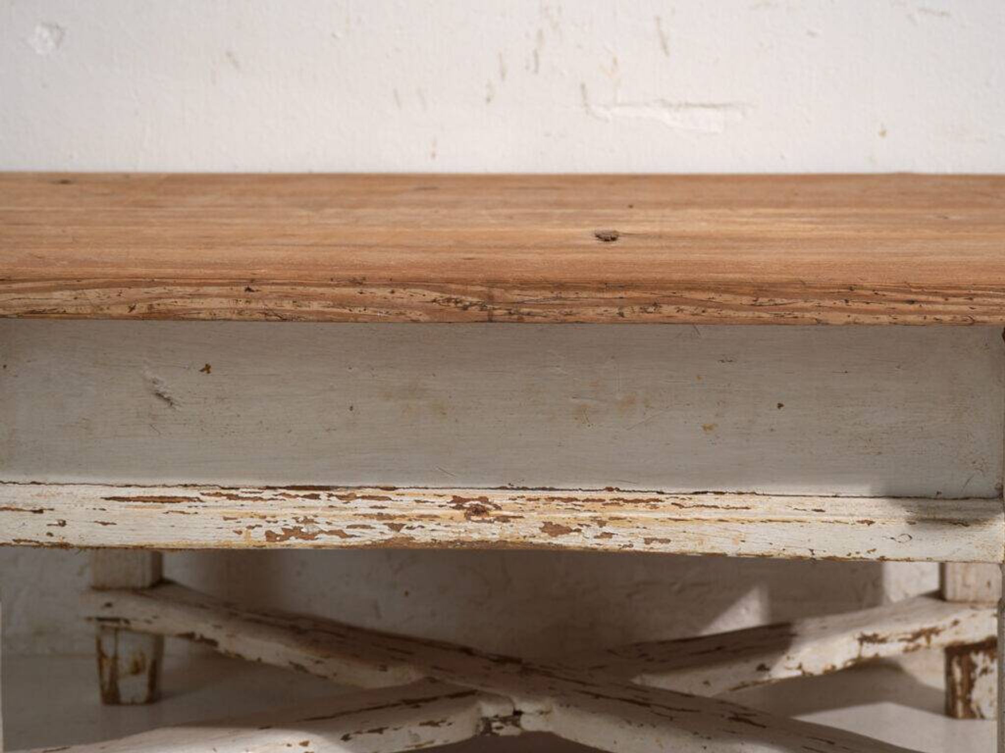 Antique pine coffee table – Central Europe, circa 1900
