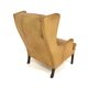 Fauteuil scandinave en cuir, Suède, 1960