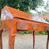 Louis xv period marquetry sloping desk, 18th century stamped criaerd