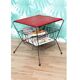 Wrought iron booster table
