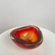 Murano Sommerso bowl 1970 Flavio Poli
