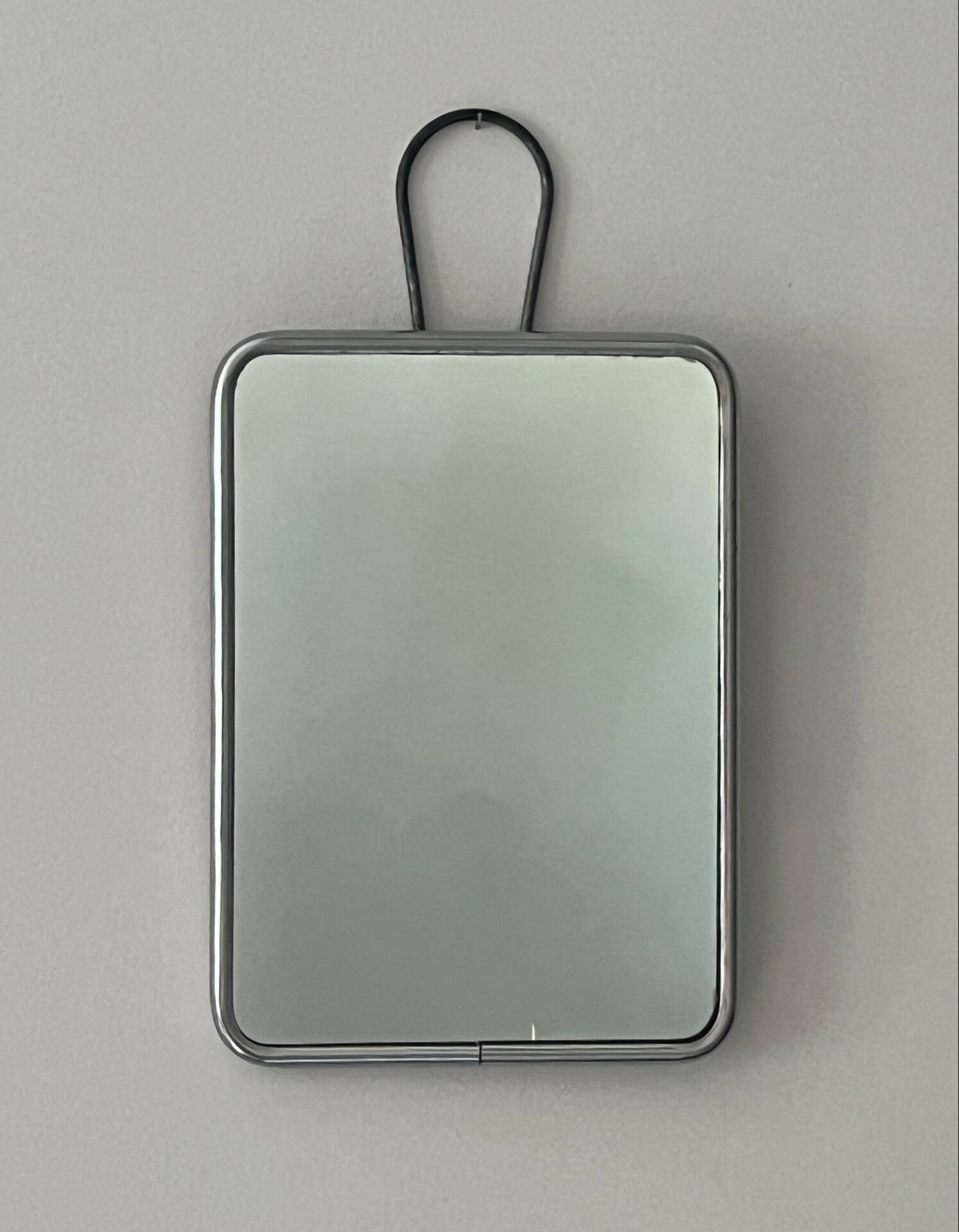 Small barber's mirror