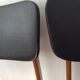 Series of 6 Scandinavian chairs from the 50/60