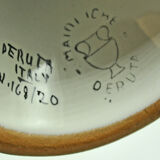 Baroque decoration vase by Maioliche Deruta Italy