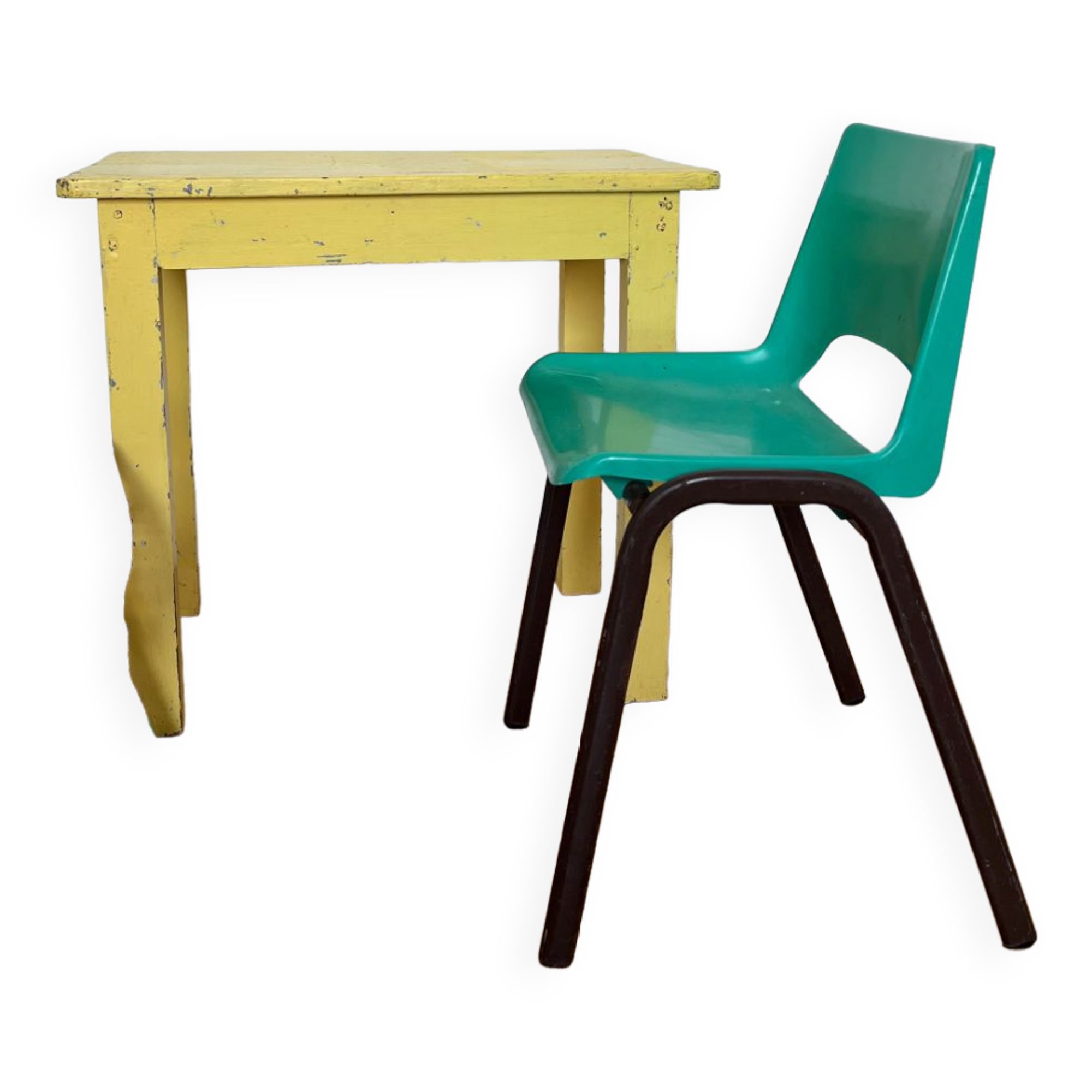 Children's desk and armchair set