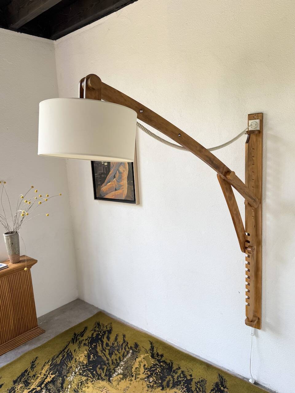 Mountain furniture gallows France pine