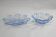 1970s pair of Glass Bowls , Czechoslovakia