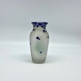 Legras vase with thrush