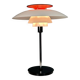Lampe de table PH-80 pour Poul Henningsen par Louis Poulsen, 1970