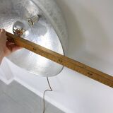 Large Vintage Aluminum Wall Lamp, 70s