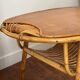 Rattan coffee table