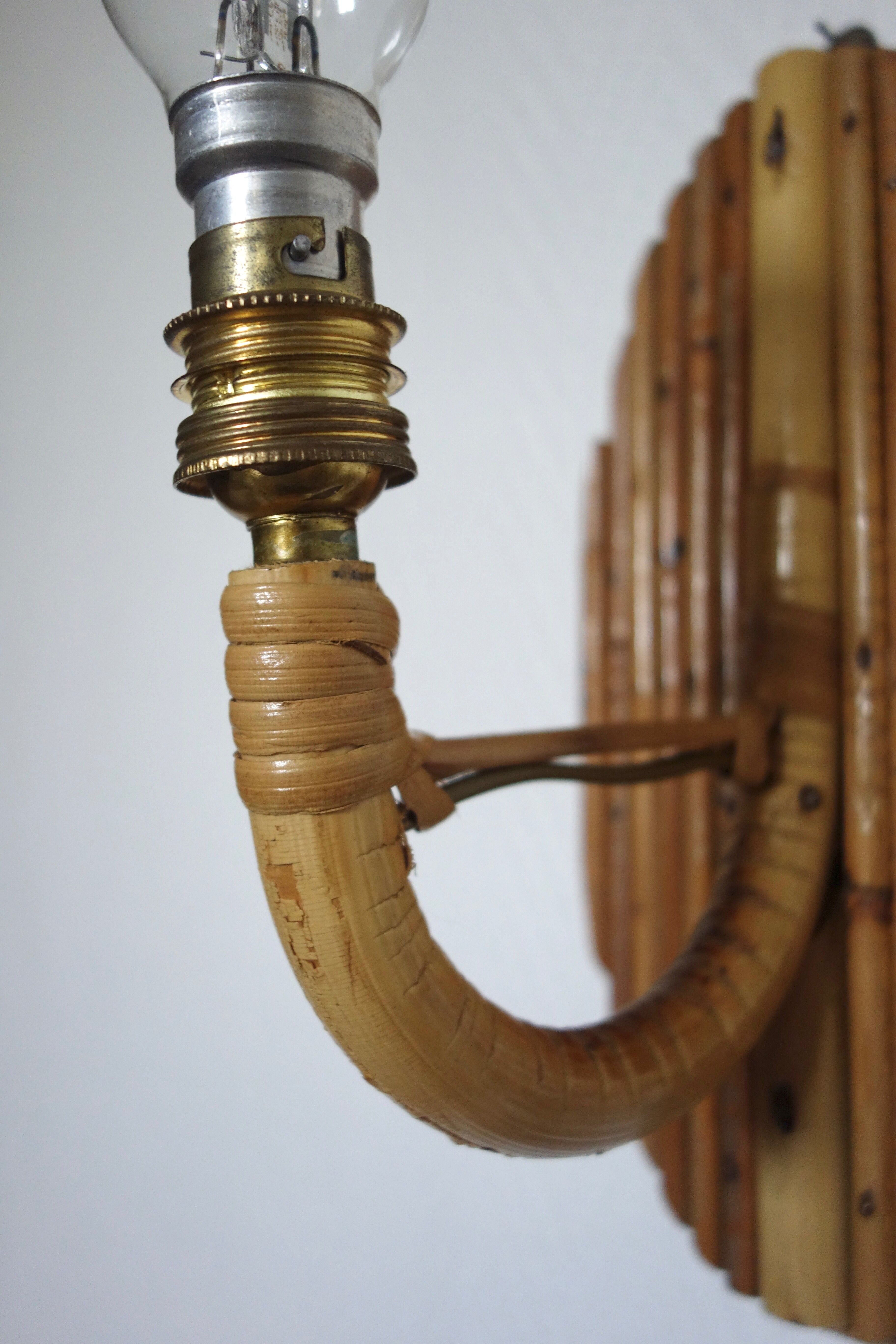 Pair of wall lamps 1950