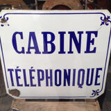 Real enamelled plate