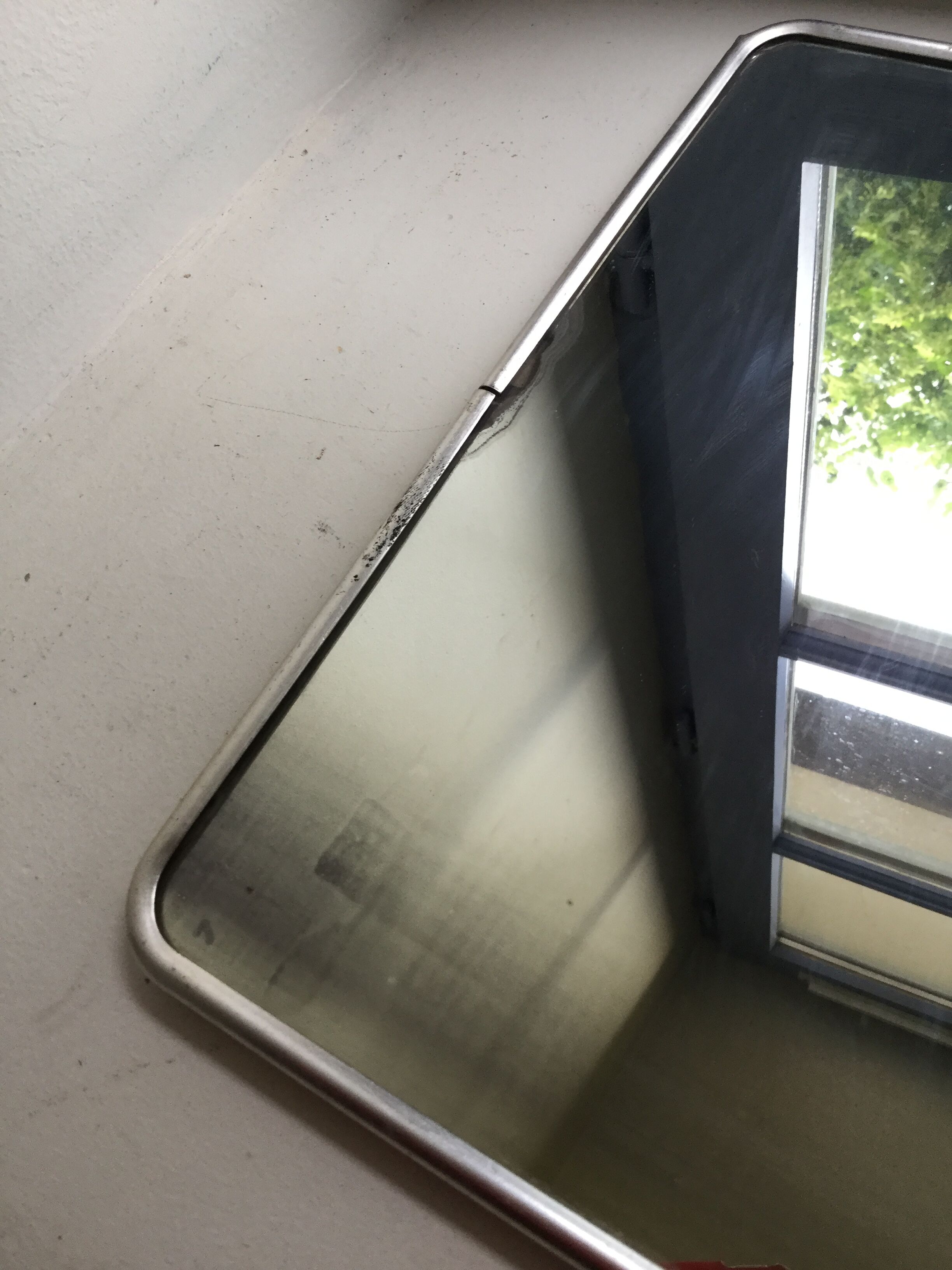 Barber mirror 50s 30x24cm