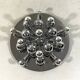 Cosack chrome Sputnik wall lamp / ceiling lamp 1960’s