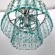 Italian cut glass chandelier by Zero Quattro. 1970s