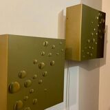 Pair of wall sconces, Evert Jelle Jelles for Raak, Paus base 1960.