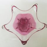 Coupe en cristal rose